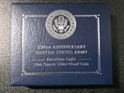 2025 U.S. Army 250th Anniversary 1oz .999 Silver Eagle Proof w/ Box & COA 25APM