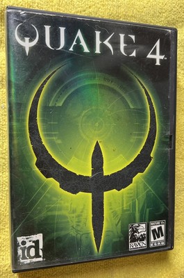 Quake 4 (PC, 2005) Complete in Box w/ Manual Vintage Computer Game 4 Discs