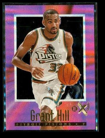 1996-97 Skybox E-X2000 #19 Grant Hill HOF Detroit Pistons Basketball Card