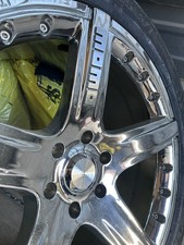 Gtr Momo Chrome Rims And Tires Are In Immaculate Condition Very Rare Set Of 4
