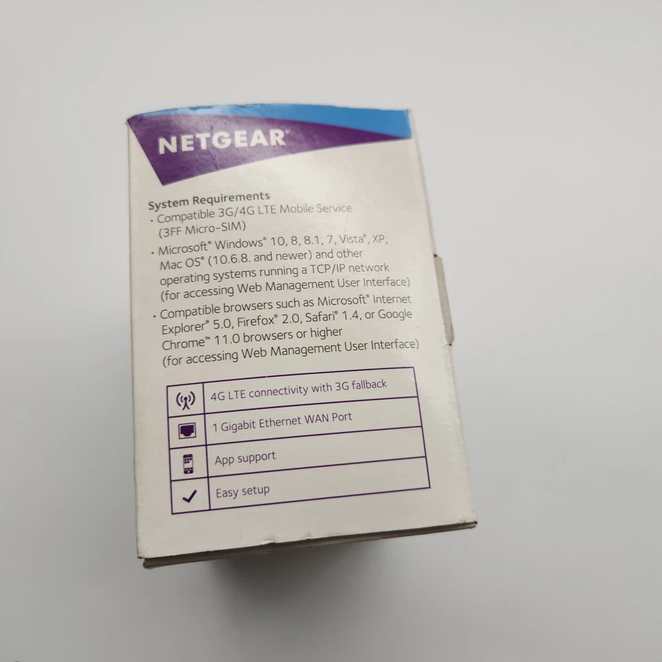 NETGEAR LB1120-100NAS 4G 150mbps Instant Broadband Connection. Never used. - Image 3 of 4