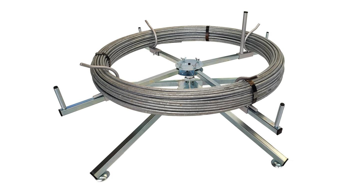 Folding decoiler for lightning wire fi: 100cm (in the tool box) /T2UK
