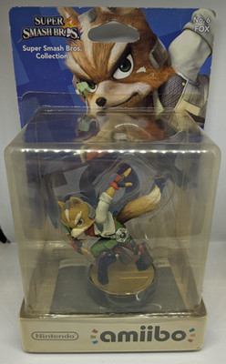 Amiibo Super Smash Bros. Collection Fox No.6 NEU & OVP / NEW & SEALED