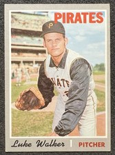 1970 TOPPS LUKE WALKER (PITTSBURGH PIRATES) #322 EX++