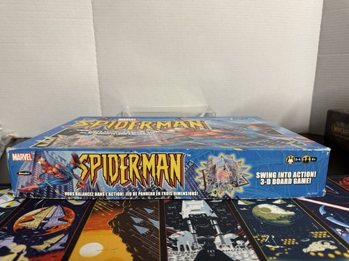 Vintage 2003 RoseArt Spider-Man Swing Into Action 3D Brettspiel - Bild 19 von 24