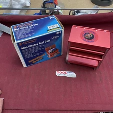 NOS Astro Pneumatic Tool Company Mini Display Metal Tool Cart Model 016