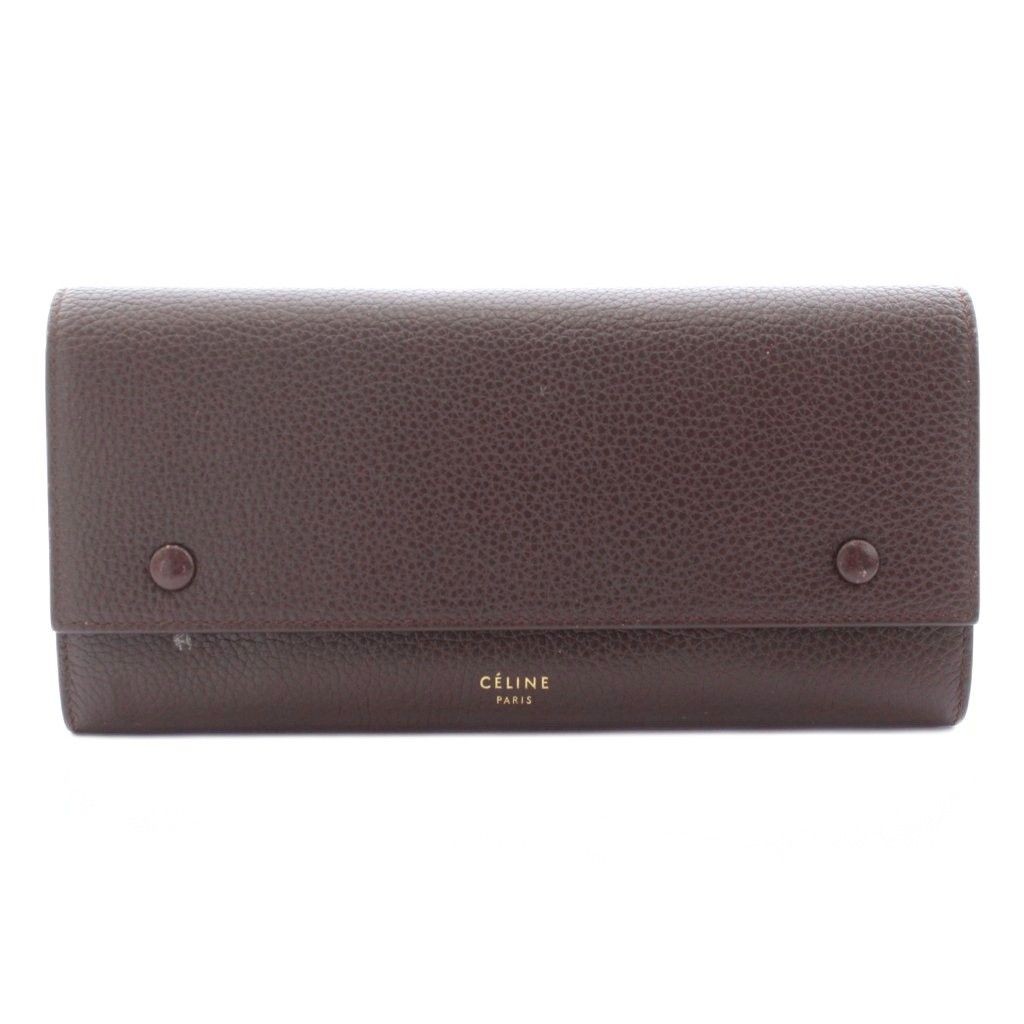 CELINE Large Flap Multi function Bi fold Long Wal… - image 1