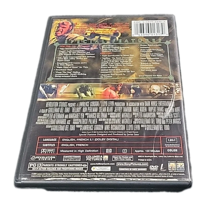 Hellboy (DVD, 2004, 2-Disc Set, Special Edition) - Image 2 of 4