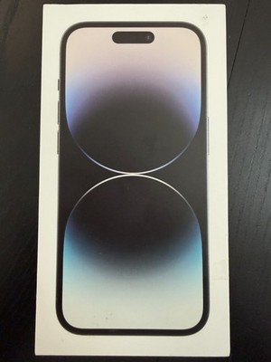 iPhone 14 Pro Empty Box Space Black - No Phone