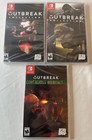 Outbreak Collection Part 1 + 2 + Contagious Memories Nintendo Switch Lot NEW LRG