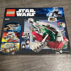 LEGO Star Wars Slave I 8097 Complete Set with Minifigures, Box, 573 Pieces, 9-14