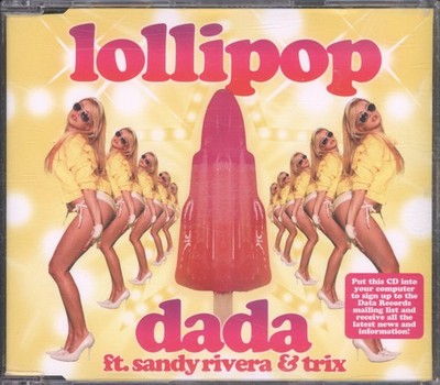 Dada mit Sandy Rivera & Trix Lollipop CD UK Ministry of Sound 2007 Single