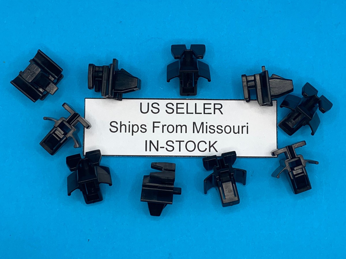 Bag Of 12 Grille Retaining Clips For Subaru Forester & Impreza - Direct Replacement Plastic Fasteners