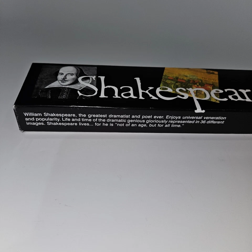 VTG Shakespeare Memo Game Memory Match COMPLETE 72 Cards 1995 Piatnik - Image 2 of 4