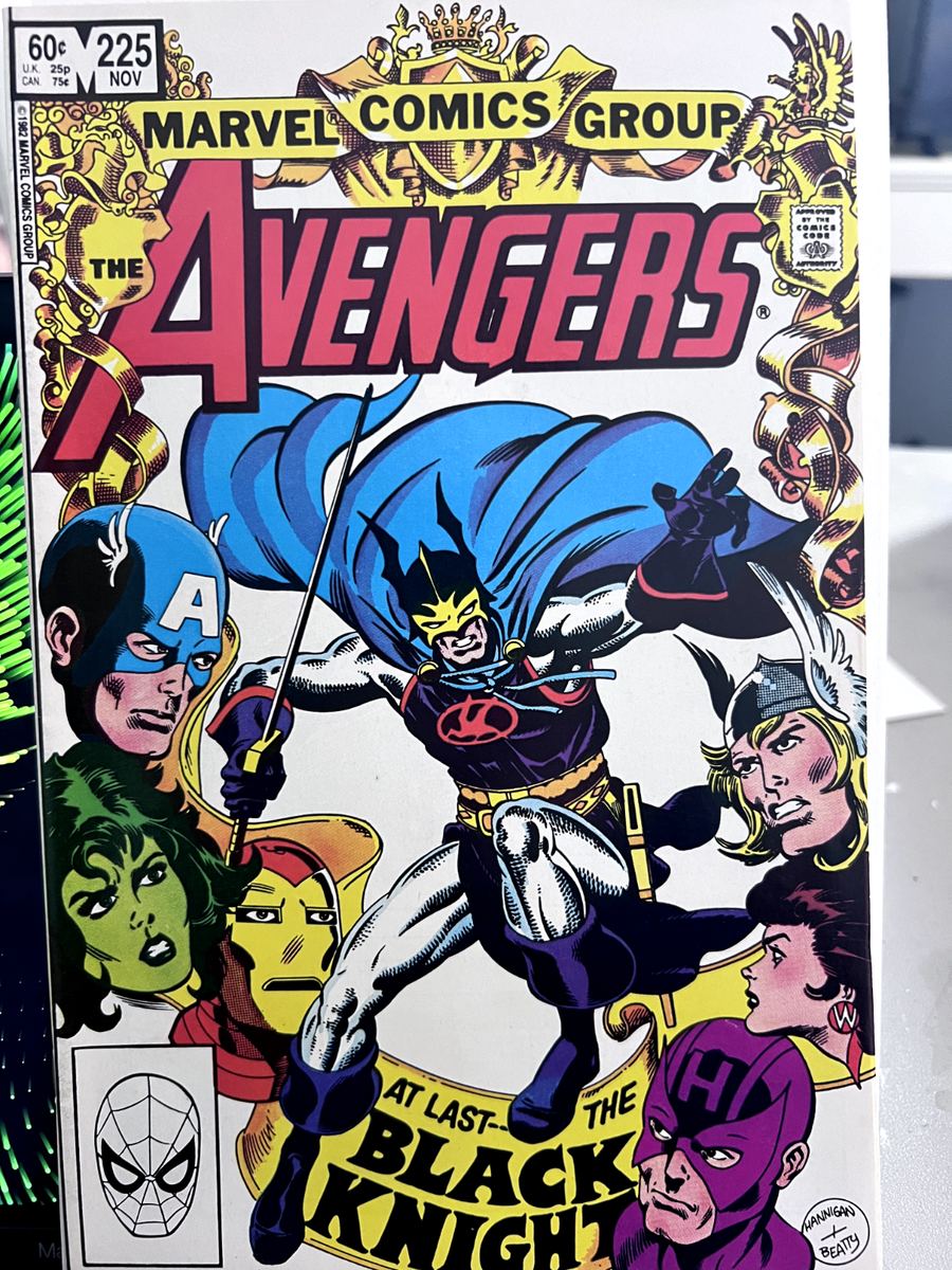 The Avengers #225 VF- The Black Knight | eBay