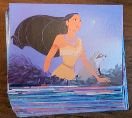 POCAHONTAS 1995 Disney Base Juego de 90 tarjetas + 12 inserciones emergentes Skybox Juego de películas - Imagen 3 de 7