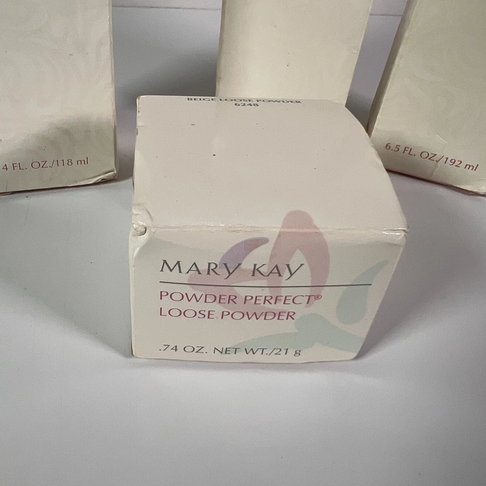 Mary Kay Hidratante Equilibrante, Ambientador Hidratante, Limpiador Cremoso, Lote en Polvo Foto 2 de 4