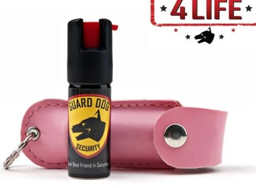 Guard Dog Security Personal Defense Pepper Spray OC-18 .5oz w/Pink Case New