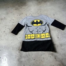 Simple Baby Batman Costume Shirt And Cape Baby 18m