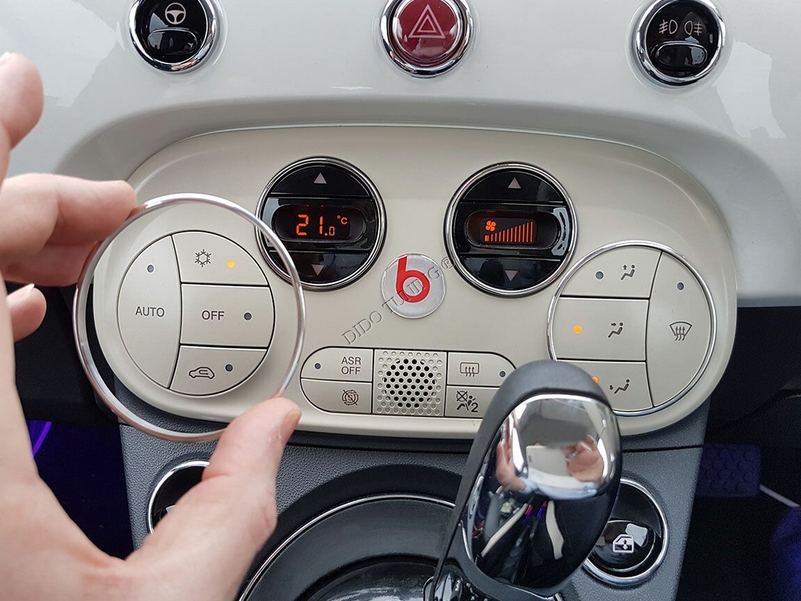 Discover 114+ images fiat 500 dashboard controls In.thptnganamst.edu.vn