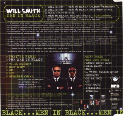 Will Smith - Men In Black (CD, Single) | eBay