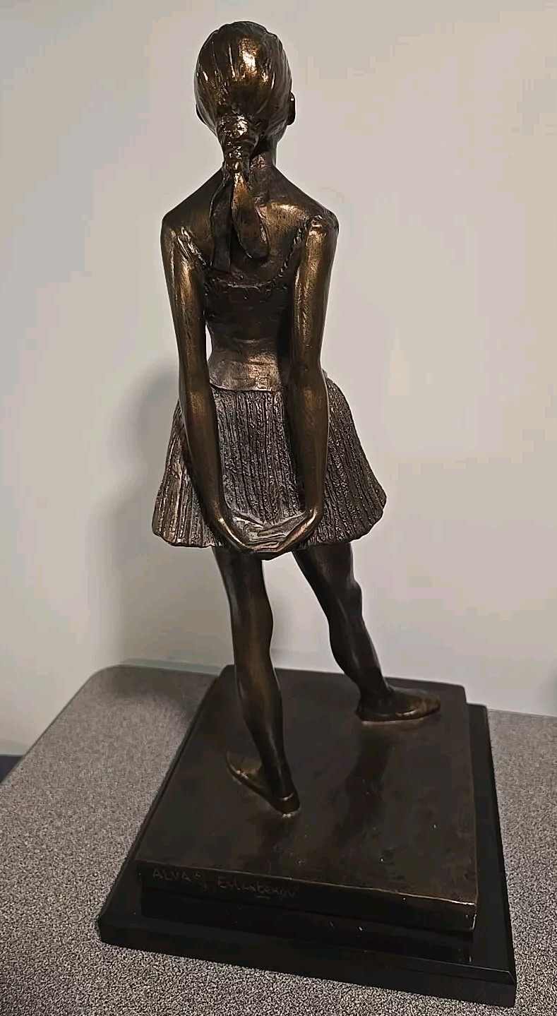 Alva Sevlanbekov Woman Dancer Pottery Scupture 18"