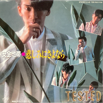 Anzen Chitai 9th Single Kanashimi ni Sayonara Vinyl Record 1985