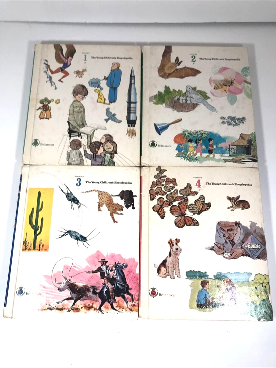 Vintage Encyclopedia Britannica Young Children's