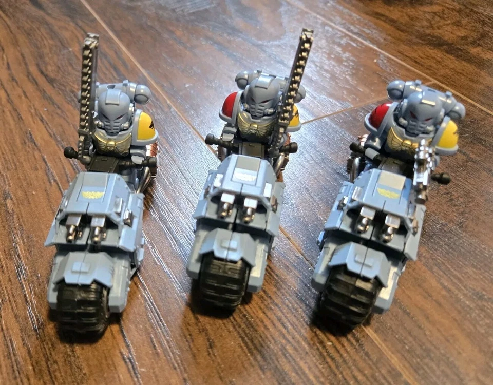 MOC Lego-like Warhammer 40K Space Wolves Combat Patrol - 20 models, w/extra bits - Image 4 of 4