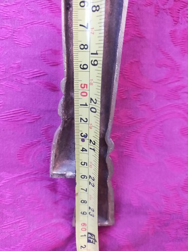 Große Bronze Wandleuchte im Louis XVI Stil Höhe 60 cm zum elektrifizieren - Bild 4 von 4