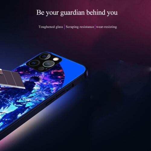 Induction Cool LED Light up Glass Phone Case Cover for iPhone 13 14 15 16Pro Max - Picture 8 of 15
