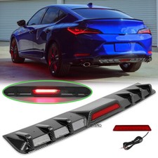 Rear Bumper Diffuser Lip Led Tail Brake Light For Acura Integra De4 Gf 2023-2025