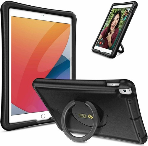 Case for iPad 9th/8th/7th Gen 10.2" Rotating Shockproof Full-Body Rugged Cover - Picture 9 of 13