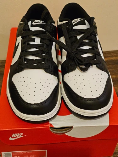Nike Dunk Low Retro White Black Panda DD1391-100 Men's (Size 9.5)