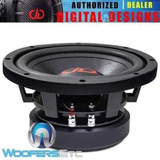 OPEN BOX DD AUDIO VO-W508-S4 8" PA MID-WOOFER 800W 4-OHM CAR SPEAKER NEW