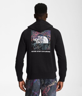 The North Face Mens - Box NSE Pullover Hoodie sweater - TNF Black / ART