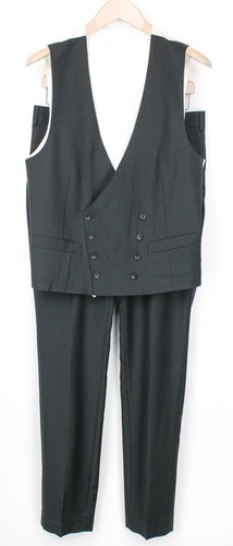 Costume Homme Suitsupply Ferrara - Taille UK38R Vert - Slim En Laine, Soie, Lin