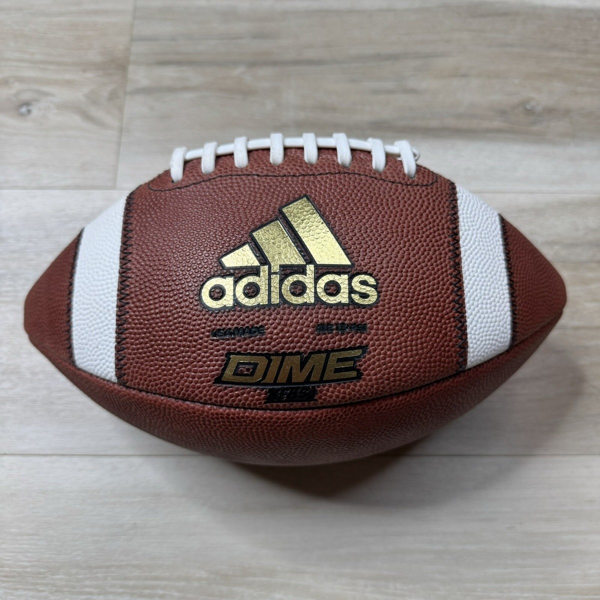 LOT OF 9 Adidas Dime Gold Official Leather Football -Made In