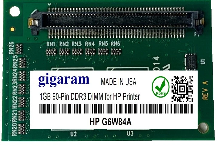 1 GB de capacidad por módulo DDR3 SDRAM de 2 GB de capacidad total de memoria (RAM)