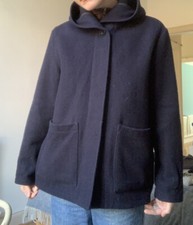 Margaret Howell / Mhl : Wool Coat With Hood