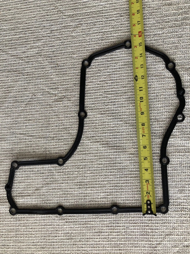 Прокладка масляного поддона автоматической коробки передач FelPro TOS18715 резиновая поверх стальной прокладки - Изображение 2 из 4