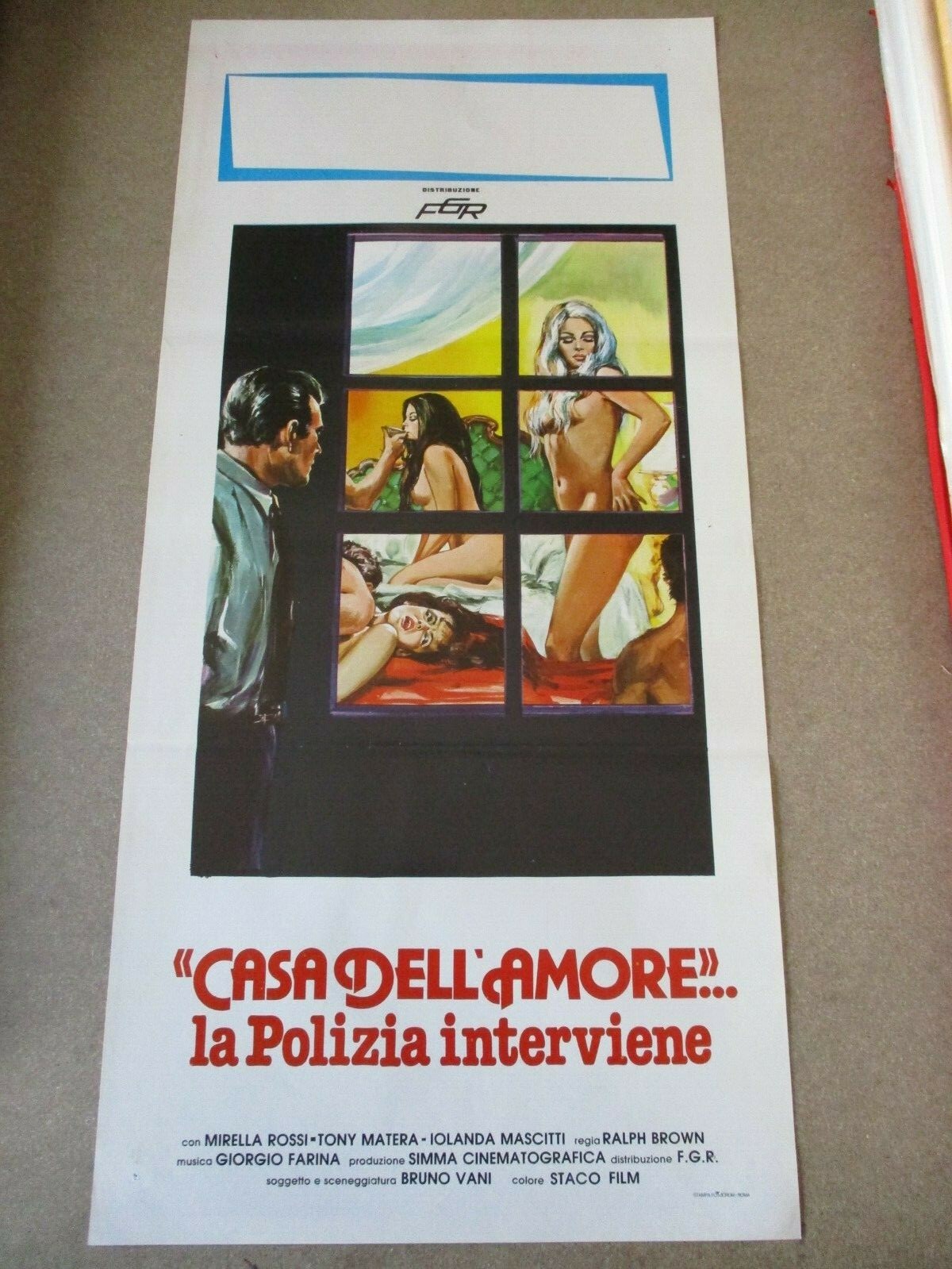 Locandina di Casa dell'amore... la polizia interviene (1978)