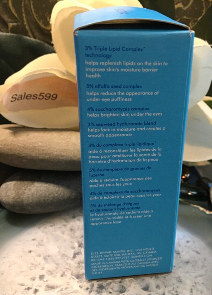 Skinfix Barrier + Lipid-Boost 360° Eye Cream 0.5 fl oz New in Box