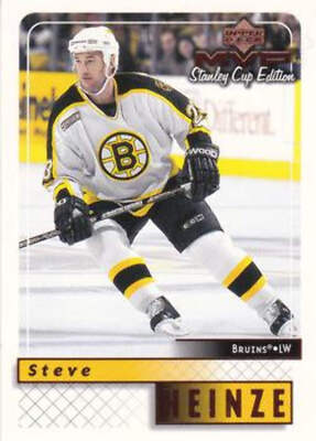 #20 Steve Heinze - Boston Bruins - 1999-00 Upper Deck MVP Stanley Cup Edition Ho