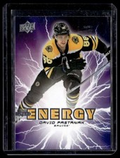 2019-20 Upper Deck Pure Energy David Pastrnak Boston Bruins #PE-32