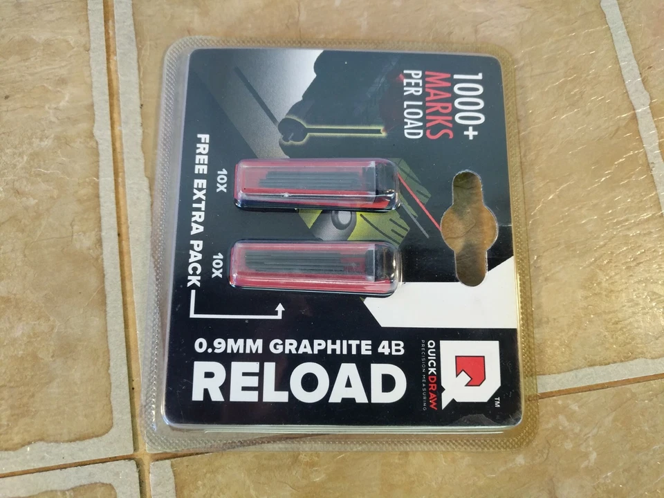 4x: Quickdraw QDGR-2x10 0.9MM Graphite 4D Quickdraw Reload Bonus 80 Total Loads - Image 3 of 4