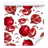 10M Vlies Tapeten Rollen KüChe Obst Exotisch Papayas Kerne Aquarell Xxl 2909