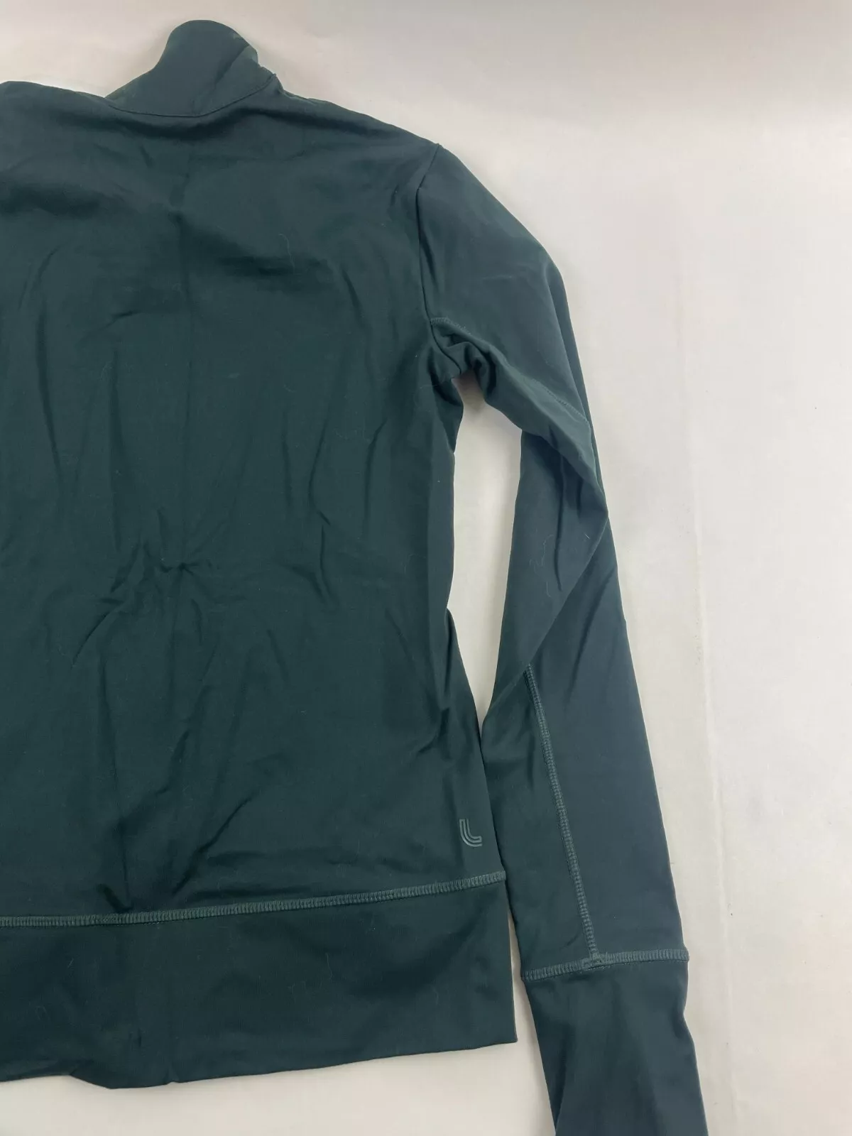 lole hunter long slv full zip activewear thumb hole jacket