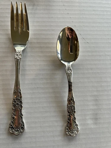 GORHAM BUTTERCUP STERLING SILVER SALAD FORK 6 1/4" NO MONOGRAMS