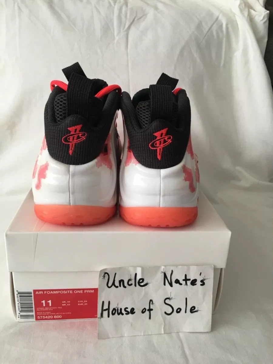 Nike Air Foamposite One Premium Infrared Map Size 11 DS eBay